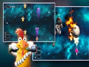 Chicken Attack Space: Ship Defense Image