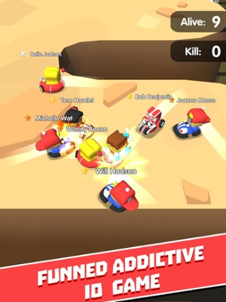 Crazy Bumper Cars-Bump For Win screenshot