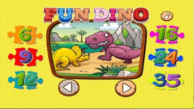 Dino Puzzle : Kids Dinosaurs Jigsaw Learning Games Image