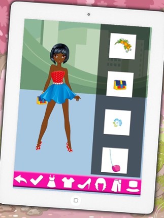 Fashion dress for girls - Games of dressing up fashion girls screenshot