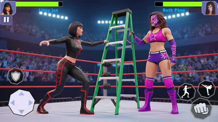 Bad Girls Wrestling Game screenshot