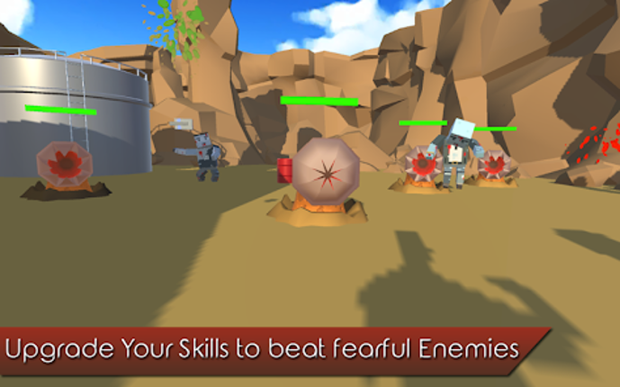 Finger On Rail Shooter screenshot