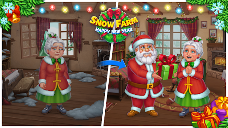 Snow Farm - Santa Family story screenshot