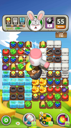 Farm Raid - Match 3 Puzzle screenshot