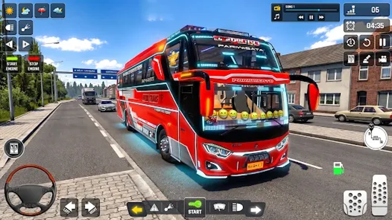 Bus Driving Simulator Bus Game Image