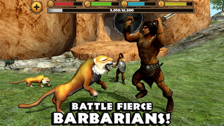 Sabertooth Tiger Simulator screenshot