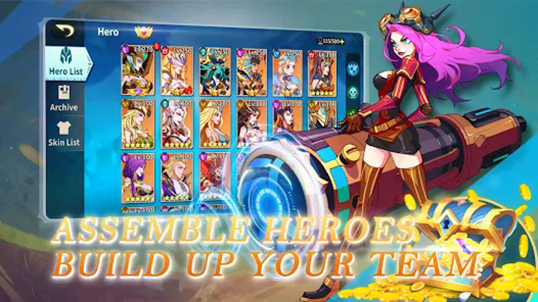 Magic Hero War ：IDLE 1k summon Image