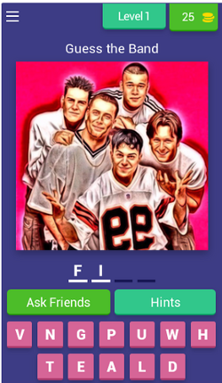 Guess The Band Quiz Game Free Image