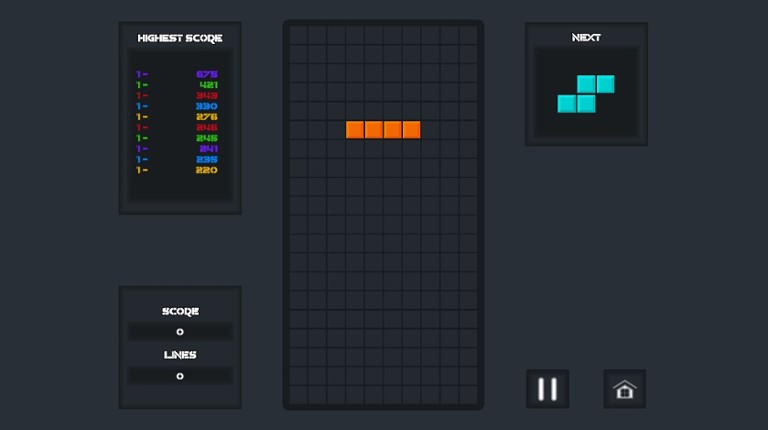 Tetris Game Cover