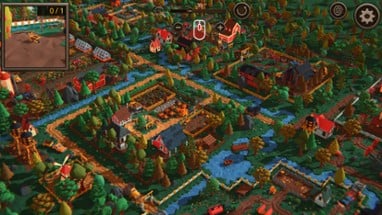 Hidden Farm Top-Down 3D Image