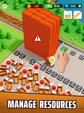 Idle Lumber Empire - Wood Game screenshot