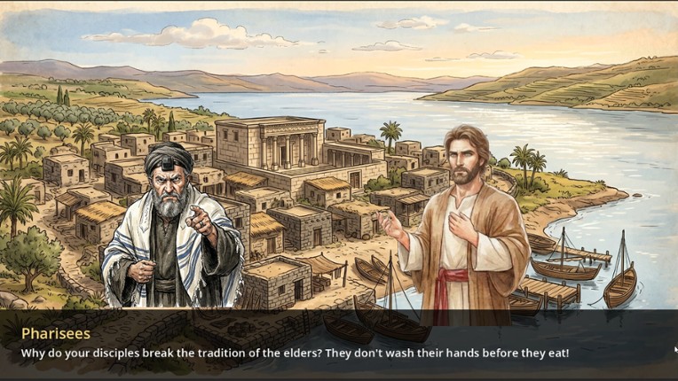 Jesus Christ: A Gospel Visual Novel screenshot