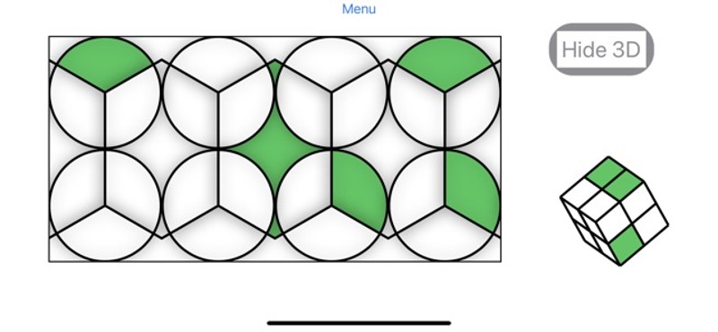 Lateral Cube-Like Rubik's Cube screenshot