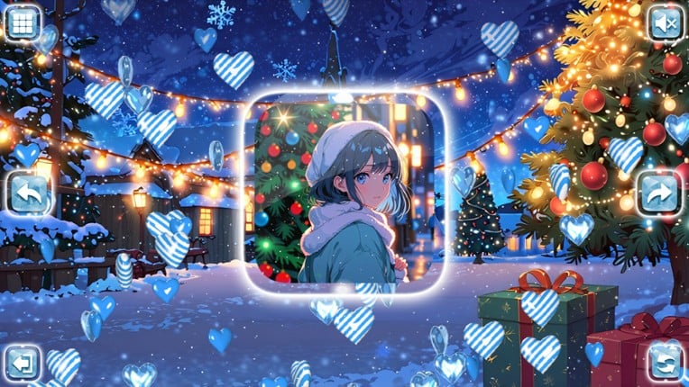 Lovely Anime Puzzle: Christmas screenshot