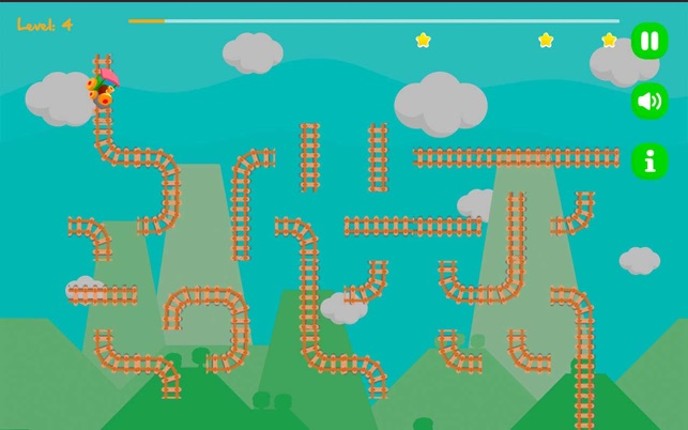Railway worker - puzzle game screenshot