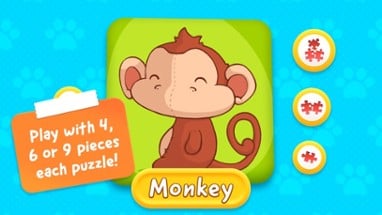 Toddler Animal Puzzle – Game for children (Free) Image