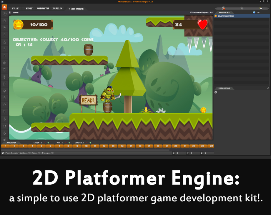 Games like 2D Platformer Engine