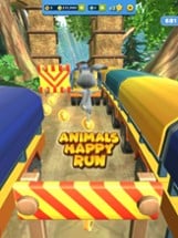 Animals Happy Run 3D Kids Game Image