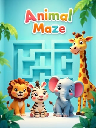 Animals mazes - 3d labyrinth Image