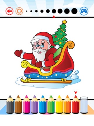 Christmas Day Coloring Book - Paint for Kids screenshot