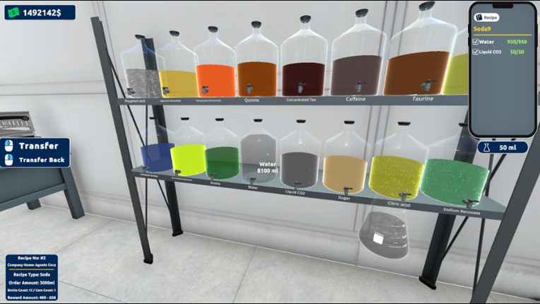 Drink Factory Simulator - Prologue screenshot