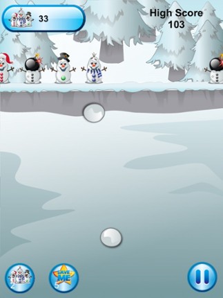 Frozen Snowman Knockdown screenshot