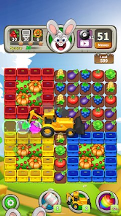 Farm Raid - Match 3 Puzzle screenshot