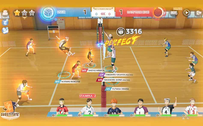 HAIKYU!! FLY HIGH screenshot