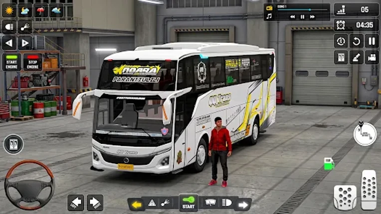 Bus Driving Simulator Bus Game screenshot