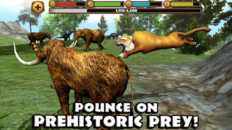 Sabertooth Tiger Simulator screenshot