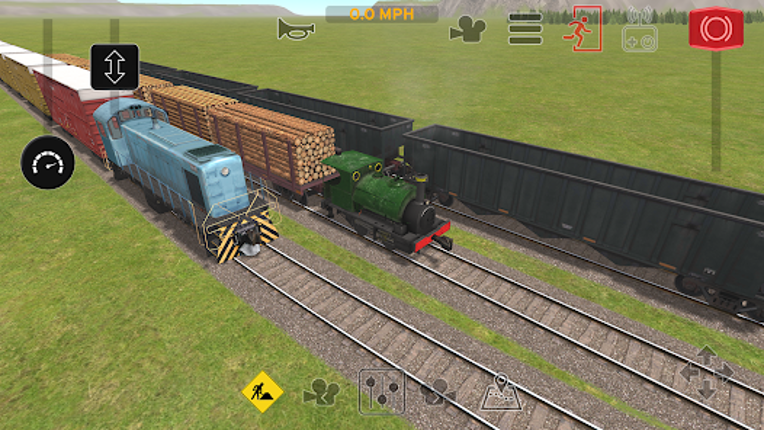 Trains and railroads screenshot