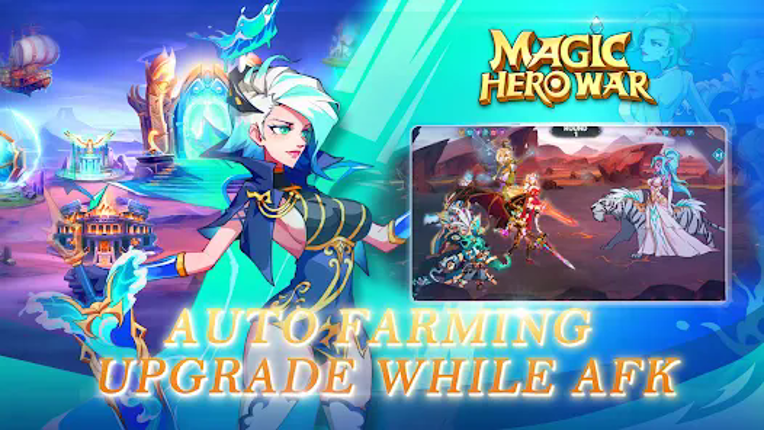 Magic Hero War ：IDLE 1k summon screenshot