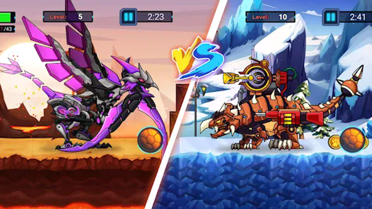 Mech Dinosaur War Image