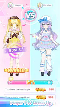 Dress Up! Shining Anime Star screenshot