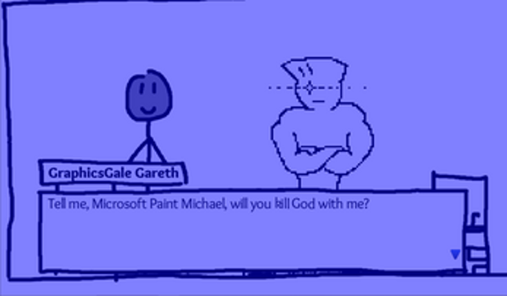 The Mildly Entertaining Shenanigans of MS Paint Michael screenshot