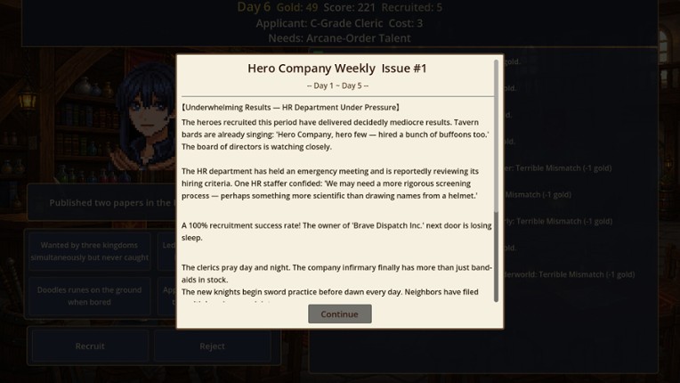 Hero Company screenshot