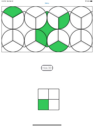 Lateral Cube-Like Rubik's Cube screenshot