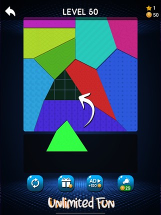 Pazzel: New Tangram Puzzles screenshot