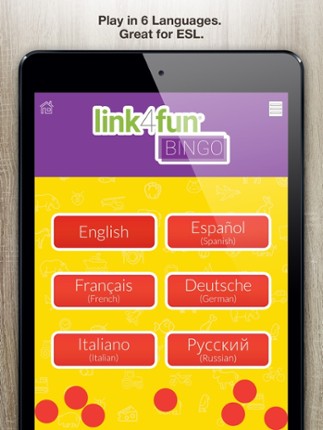 Picture Recognition Bingo Caller's App screenshot
