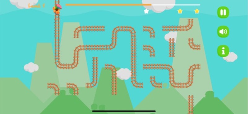 Railway worker - puzzle game Image