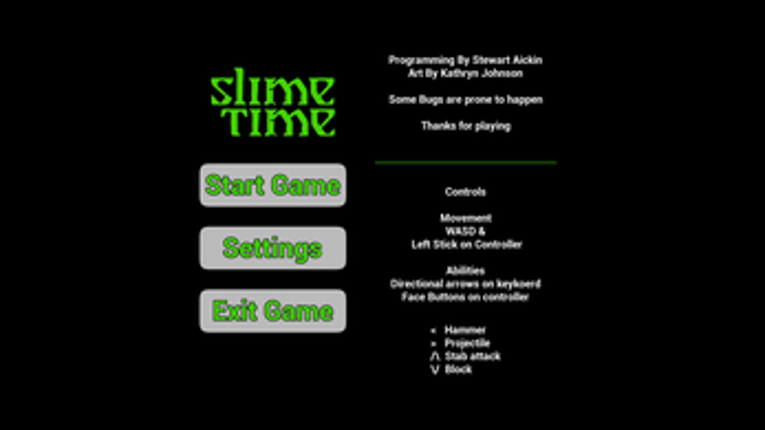 Slime Time 7Day Game Jam screenshot