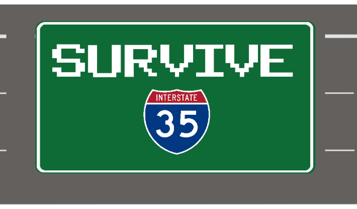 Survive I-35 Game Cover