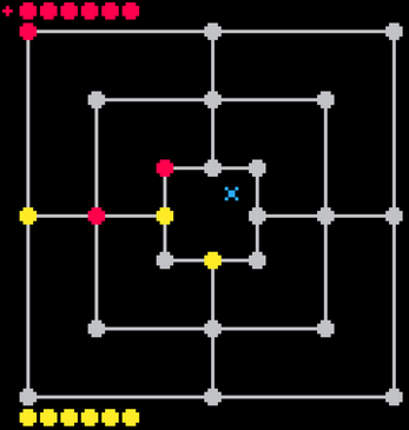 Tria / Nine men's morris - 1 vs 1 screenshot
