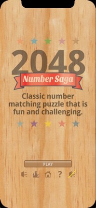 2048 Number Saga Game screenshot