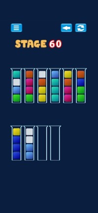 Block Sort Puzzle ブロックソートパズル screenshot
