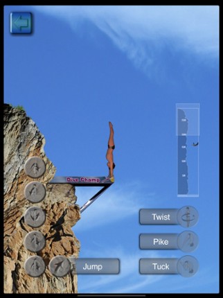 Cliff Diving Champ screenshot
