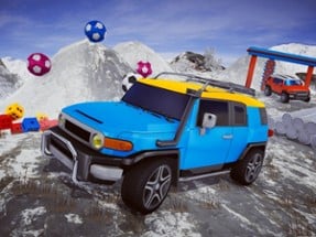 FJ Cruiser Snow Driving Fun Image