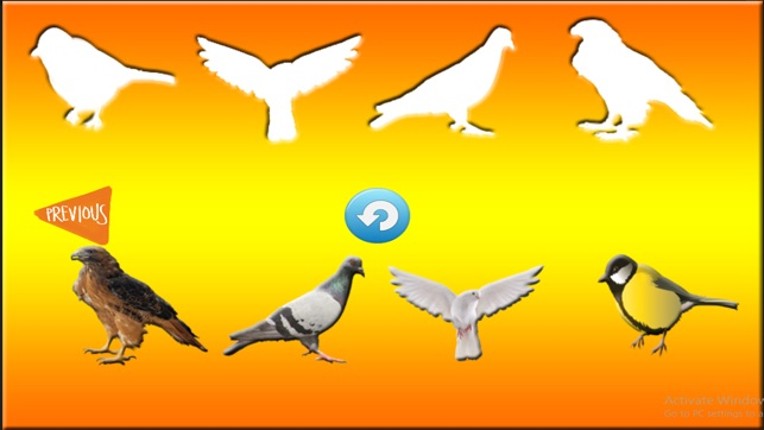 Fun Learning Birds Stencil for Kids screenshot