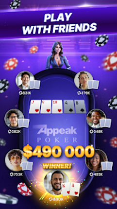 Appeak Poker Texas Holdem Game Image