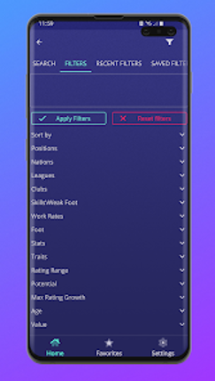FCM Career Mode FC25 Database screenshot